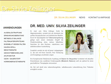 Tablet Screenshot of dr-zeilinger.at